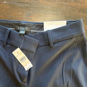 NWT - Ann Taylor Navy Blue Trousers